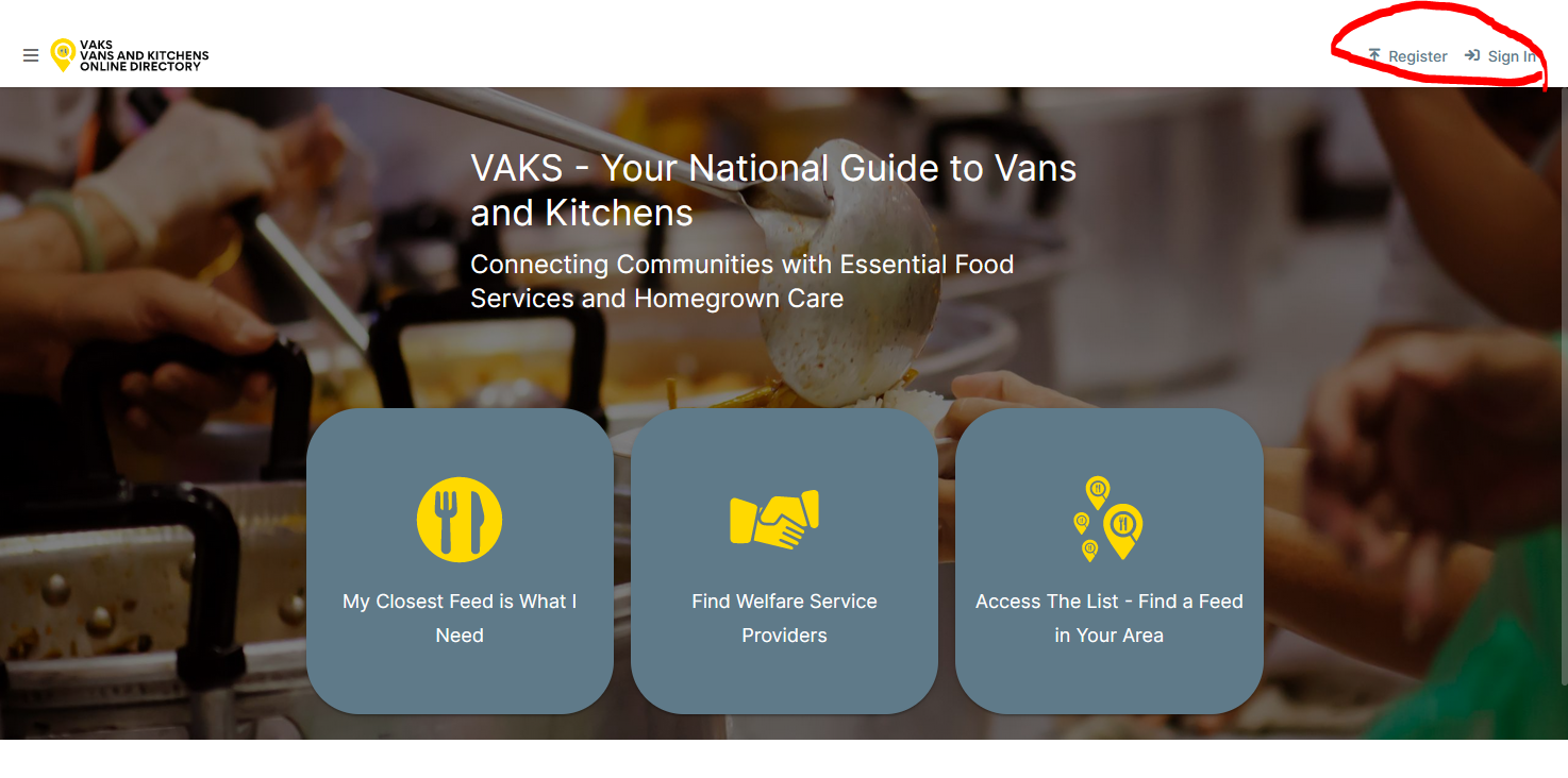 How to create a VAKS event